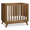 image:imageDavinci Otto 3in1 Convertible Mini Baby Crib w 4 Mattress  Honey  GREENGUARD Gold Certified Mini Crib Convertible to Toddler Bed amp Daybed  Easy to Assemble  4 Adjustable Mattress HeightsWalnut