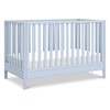 image:imageDavinci Sammy Scallop 4in1 Convertible Baby Crib Powder Blue  GREENGUARD Gold Certified Converts to Toddler Bed amp Daybed amp FullSize Bed 4 Adjustable Mattress Heights  Easy to AssemblePowder Blue