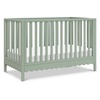 image:imageDavinci Sammy Scallop 4in1 Convertible Baby Crib Powder Blue  GREENGUARD Gold Certified Converts to Toddler Bed amp Daybed amp FullSize Bed 4 Adjustable Mattress Heights  Easy to AssembleLight Sage