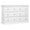 image:imageDavinci Signature 6Drawer Double Dresser in HazelnutWhite