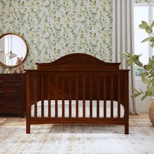 image:imageCarters by Davinci Nolan 4in1 Convertible Crib in Light Sage Greenguard Gold CertifiedEspresso