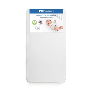 image:imageDaVinci Complete Slumber MINI Crib Mattress Firm support Lightweight Waterproof Greenguard Gold CertifiedDeluxe Coil