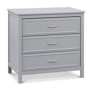 image:imageDavinci Charlie 3 Drawer Dresser  GREENGUARD Gold Certified Small Dresser with Drawers Chest for Nursery  Bedside Nightstand  Wooden Cabinet for Bedroom Living Room Closet  Easy Assembly GreyGrey