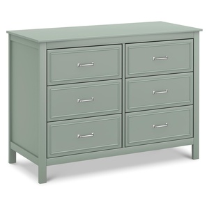 image:imageDavinci Charlie 6Drawer Double Dresser in WhiteLight Sage