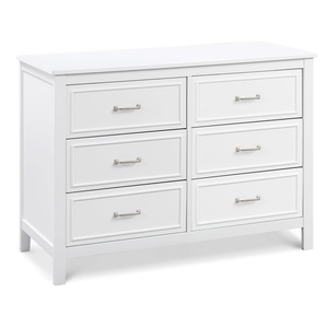 image:imageDavinci Charlie 6Drawer Double Dresser in WhiteWhite