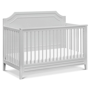 image:imageDavinci Chloe Regency 4in1 Convertible Crib GREENGUARD Certified White  Baby Crib Convertible to Toddler Bed Daybed FullSize Bed 4 Adjustable Mattress Heights Conversion KIts Sold SeparatelyFog Grey