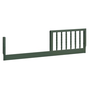 image:imageDavinci Jenny Lind Toddler Bed Conversion Kit M3199 in Blush PinkForest Green
