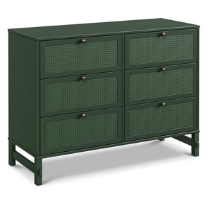 image:imageDavinci Margot 6Drawer Dresser in Forest Green GREENGUARD Gold CertifiedForest Green