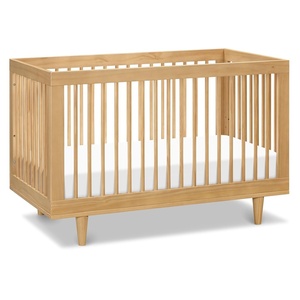 image:imageDavinci Marley 3in1 Convertible Baby Crib Walnut  GREENGUARD Gold Certified FSC Certified Converts to Toddler Bed amp Daybed 4 Adjustable Mattress Heights  Easy AssemblyHoney