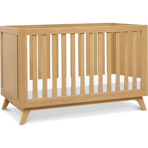 image:imageDavinci Otto 3in1 Convertible Baby Crib GREENGUARD Certified Honey  Converts to Toddler Bed amp Daybed 4 Adjustable Mattress Heights  Toddler Conversion Kit Sold Separately Easy to AssembleHoney