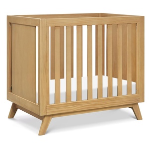 image:imageDavinci Otto 3in1 Convertible Mini Baby Crib w 4 Mattress  Honey  GREENGUARD Gold Certified Mini Crib Convertible to Toddler Bed amp Daybed  Easy to Assemble  4 Adjustable Mattress HeightsHoney