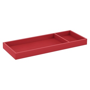 image:imageDavinci Universal Wide Removable Changing Tray M0619 in EspressoStrawberry Red