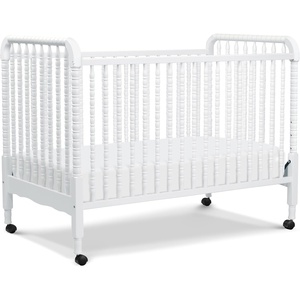 image:imagedaVinci Jenny Lind 3in1 Convertible Baby Crib Navy  GREENGUARD Gold Certified Converts to Toddler Bed amp Daybed 4 Adjustable Mattress Heights  Conversion Kit Sold SeparatelyWhite