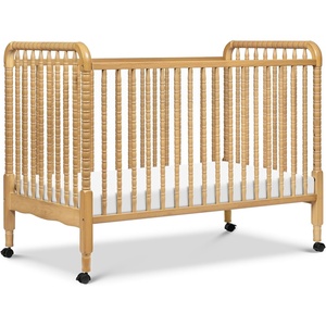 image:imagedaVinci Jenny Lind 3in1 Convertible Baby Crib Navy  GREENGUARD Gold Certified Converts to Toddler Bed amp Daybed 4 Adjustable Mattress Heights  Conversion Kit Sold SeparatelyHoney