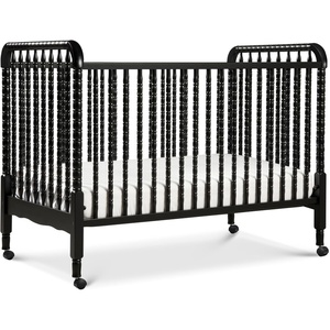 image:imagedaVinci Jenny Lind 3in1 Convertible Baby Crib Navy  GREENGUARD Gold Certified Converts to Toddler Bed amp Daybed 4 Adjustable Mattress Heights  Conversion Kit Sold SeparatelyEbony
