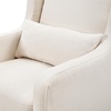 image:imageCarters by daVinci Adrian 360 Swivel Glider Chair w Storage Ottoman  Water amp Stain Resistant Rocking Chair Glider  GREENGUARD Gold amp FSC Certified Glider Rocking Chair for Nursery amp Living RoomPerformance Cream