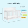 image:imageDavinci Autumn 4in1 Convertible Crib in White Greenguard Gold Certified