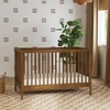 image:imageDavinci Birdie 3in1 Convertible Crib GREENGUARD Certified White  Converts to Toddler Bed amp Daybed 4 Adjustable Mattress Heights  Conversion Kit Sold Separately  Easy to AssembleWalnut