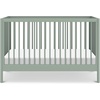 image:imageDavinci Birdie 3in1 Convertible Crib GREENGUARD Certified White  Converts to Toddler Bed amp Daybed 4 Adjustable Mattress Heights  Conversion Kit Sold Separately  Easy to AssembleLight Sage