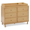 image:imageMDB Family Universal Wide Removable Changing Tray M0619 in Natural Walnut GREENGUARD Gold CertifiedHoney