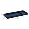 image:imageMDB Family Universal Wide Removable Changing Tray M0619 in Natural Walnut GREENGUARD Gold CertifiedNavy