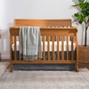 image:imagedaVinci Kalani 4in1 Convertible Baby Crib  GREENGUARD Gold Certified Convertible Crib to Toddler Bed Daybed FullSize Bed  Strong Easy to Assemble  Four Adjustable Mattress Heights  ChestnutChestnut