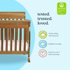 image:imagedaVinci Kalani 4in1 Convertible Baby Crib  GREENGUARD Gold Certified Convertible Crib to Toddler Bed Daybed FullSize Bed  Strong Easy to Assemble  Four Adjustable Mattress Heights  ChestnutChestnut