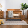 image:imagedaVinci Kalani 4in1 Convertible Baby Crib  GREENGUARD Gold Certified Convertible Crib to Toddler Bed Daybed FullSize Bed  Strong Easy to Assemble  Four Adjustable Mattress Heights  ChestnutChestnut