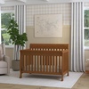 image:imagedaVinci Kalani 4in1 Convertible Baby Crib  GREENGUARD Gold Certified Convertible Crib to Toddler Bed Daybed FullSize Bed  Strong Easy to Assemble  Four Adjustable Mattress Heights  ChestnutChestnut