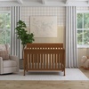 image:imagedaVinci Kalani 4in1 Convertible Baby Crib  GREENGUARD Gold Certified Convertible Crib to Toddler Bed Daybed FullSize Bed  Strong Easy to Assemble  Four Adjustable Mattress Heights  ChestnutChestnut