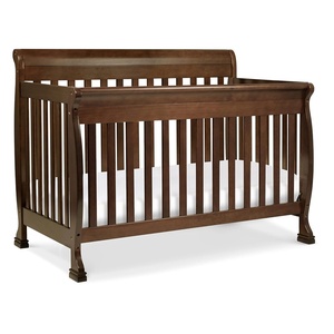 image:imagedaVinci Kalani 4in1 Convertible Baby Crib  GREENGUARD Gold Certified Convertible Crib to Toddler Bed Daybed FullSize Bed  Strong Easy to Assemble  Four Adjustable Mattress Heights  ChestnutEspresso