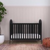 image:imageDavinci Beau 3in1 Baby Crib Convertible to Toddler Bed Daybed  Durable and Easy to Assemble  GREENGUARD Gold Certified  4 Adjustable Mattress Heights Conversion Kit Sold Separately  EbonyEbony
