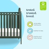 image:imageDavinci Beau 3in1 Baby Crib Convertible to Toddler Bed Daybed  Durable and Easy to Assemble  GREENGUARD Gold Certified  4 Adjustable Mattress Heights Conversion Kit Sold Separately  EbonyForest Green