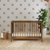 image:imageDavinci Birdie 3in1 Convertible Crib GREENGUARD Certified Honey  Converts to Toddler Bed amp Daybed 4 Adjustable Mattress Heights  Conversion Kit Sold Separately  Easy to AssembleWalnut