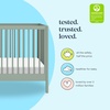 image:imageDavinci Birdie 3in1 Convertible Crib GREENGUARD Certified Honey  Converts to Toddler Bed amp Daybed 4 Adjustable Mattress Heights  Conversion Kit Sold Separately  Easy to AssembleLight Sage