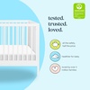 image:imageDavinci Birdie 3in1 Convertible Crib GREENGUARD Certified Honey  Converts to Toddler Bed amp Daybed 4 Adjustable Mattress Heights  Conversion Kit Sold Separately  Easy to AssembleWhite