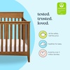 image:imagedaVinci Grove 4in1 Baby Crib Convertible to Toddler Bed Daybed FullSize Bed  Easy Assembly  GREENGUARD Gold Certified  4 Adjustable Mattress Heights Conversion Kits Sold Separately  Chestnut
