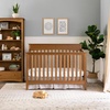 image:imagedaVinci Grove 4in1 Baby Crib Convertible to Toddler Bed Daybed FullSize Bed  Easy Assembly  GREENGUARD Gold Certified  4 Adjustable Mattress Heights Conversion Kits Sold Separately  Chestnut