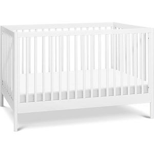 image:imageDavinci Birdie 3in1 Convertible Crib GREENGUARD Certified Honey  Converts to Toddler Bed amp Daybed 4 Adjustable Mattress Heights  Conversion Kit Sold Separately  Easy to AssembleWhite