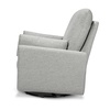 image:imageDavinci Juno Swivel Glider GREENGUARD Gold Certified Vanilla  FSC amp CertiPURUS Certified Glider w 360 Swivel amp Metal Base  Spacious Seating for Extra Comfort  Fully AssembledFrost Grey