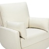 image:imageDavinci Juno Swivel Glider GREENGUARD Gold Certified Vanilla  FSC amp CertiPURUS Certified Glider w 360 Swivel amp Metal Base  Spacious Seating for Extra Comfort  Fully AssembledVanilla