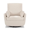 image:imageDavinci Juno Swivel Glider GREENGUARD Gold Certified Vanilla  FSC amp CertiPURUS Certified Glider w 360 Swivel amp Metal Base  Spacious Seating for Extra Comfort  Fully AssembledBeach