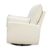 image:imageDavinci Juno Swivel Glider GREENGUARD Gold Certified Vanilla  FSC amp CertiPURUS Certified Glider w 360 Swivel amp Metal Base  Spacious Seating for Extra Comfort  Fully AssembledVanilla
