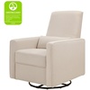 image:imageDavinci Piper Swivel Recliner Glider Chair Cream  GREENGUARD CertiPURUS Certified  Ultra Comfy Upholstered Glider Recliner Nursery Chair Manual 360 Recline amp Swivel GlideCream
