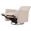 image:imageDavinci Piper Swivel Recliner Glider Chair Cream  GREENGUARD CertiPURUS Certified  Ultra Comfy Upholstered Glider Recliner Nursery Chair Manual 360 Recline amp Swivel GlideCream