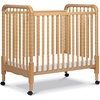 image:imageDavinci Jenny Lind 3in1 Convertible Mini Crib Honey  GREENGUARD Certified Mini Crib w Removable Wheels Converts to Toddler Bed amp Daybed w 4 Adjustable Mattress Heights