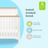 image:imageDavinci Shea 4in1 Convertible Baby Crib Warm White and HoneyWarm White and Honey