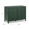 image:imageDavinci Charlie 6Drawer Baby Dresser  Wooden Double Chest of Drawers for Kids Boys and Girls  MultiPurpose Storage Dresser for Bedroom Nursery Living Room amp Hallway Easy to Assemble  EbonyForest Green