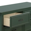 image:imageDavinci Charlie 6Drawer Baby Dresser  Wooden Double Chest of Drawers for Kids Boys and Girls  MultiPurpose Storage Dresser for Bedroom Nursery Living Room amp Hallway Easy to Assemble  EbonyForest Green