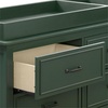 image:imageDavinci Charlie 6Drawer Baby Dresser  Wooden Double Chest of Drawers for Kids Boys and Girls  MultiPurpose Storage Dresser for Bedroom Nursery Living Room amp Hallway Easy to Assemble  EbonyForest Green